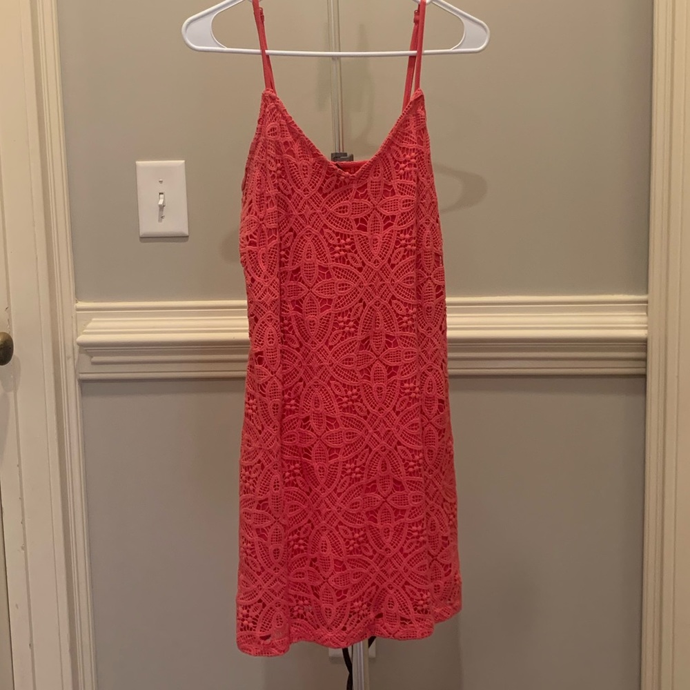 Plink lace Spaghetti strap dress